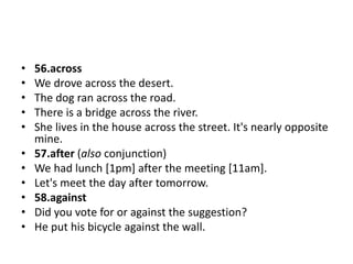 Prepositional phrases | PPTX