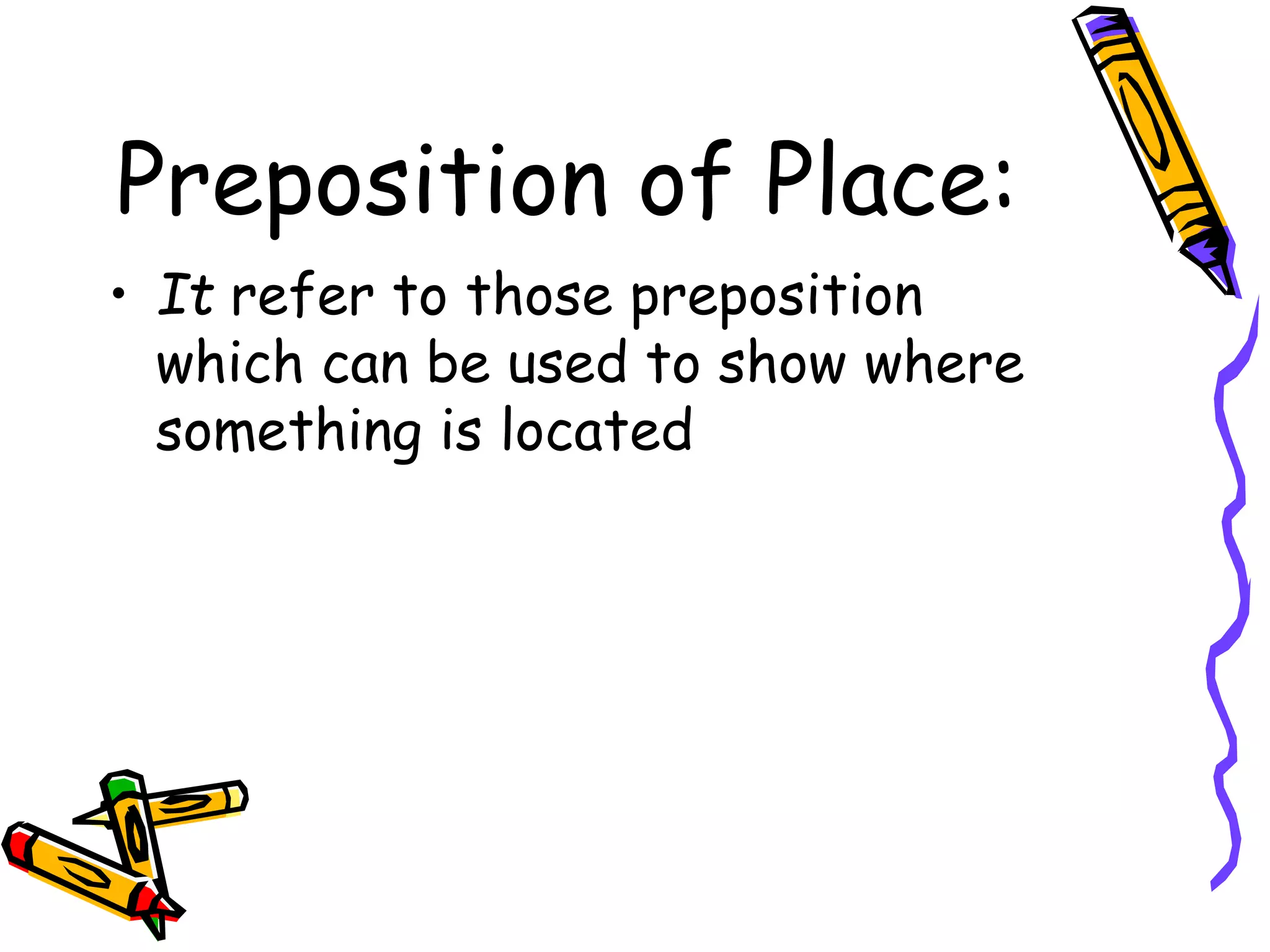 Preposition and its types | PPT