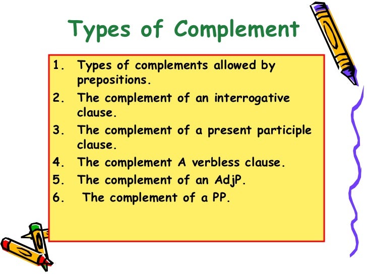 Preposition and prepositional phrases