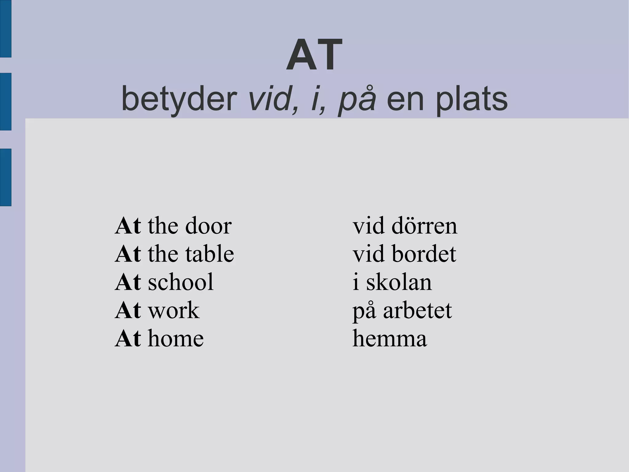 Prepositioner | ODP