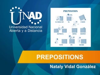 PREPOSITIONS
Nataly Vidal González
 