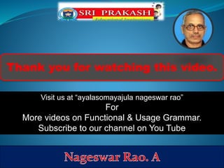 Preposition of means of transport with telugu explanation | PPT