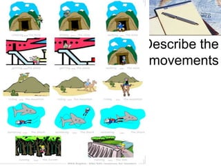 Describe the
movements

 