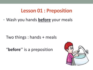 Preposition presentation | PPTX