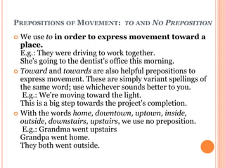 Prepositions | PPTX