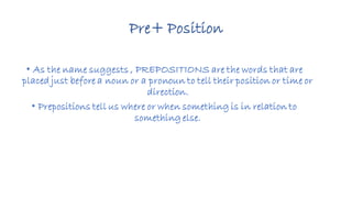 Prepositions | PDF