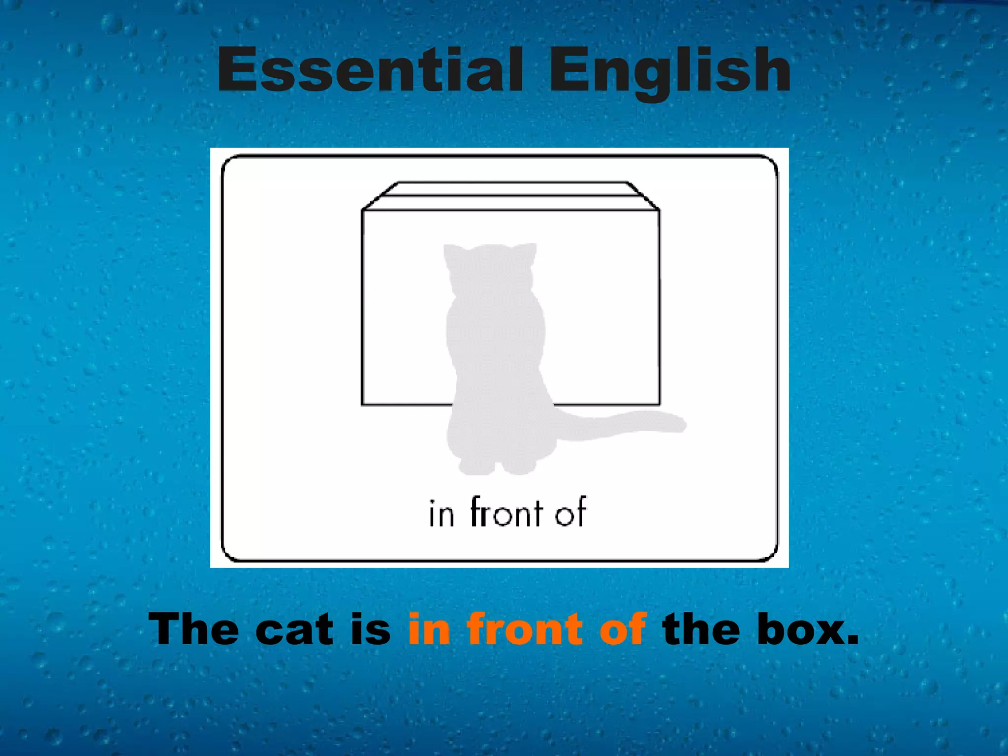Prepositions Of Place Movement | PPT