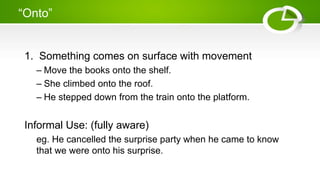 Prepositions with solved examples | PPTX