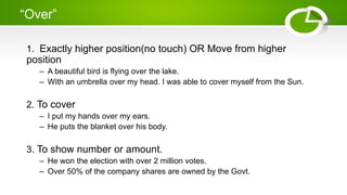 Prepositions with solved examples | PPTX