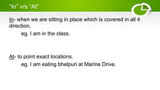 Prepositions with solved examples | PPTX