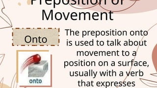 Comprehensive Guide to Prepositions of Movement in English Grammar | PPTX