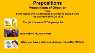 Using To Prepositions of Direction | PPTX