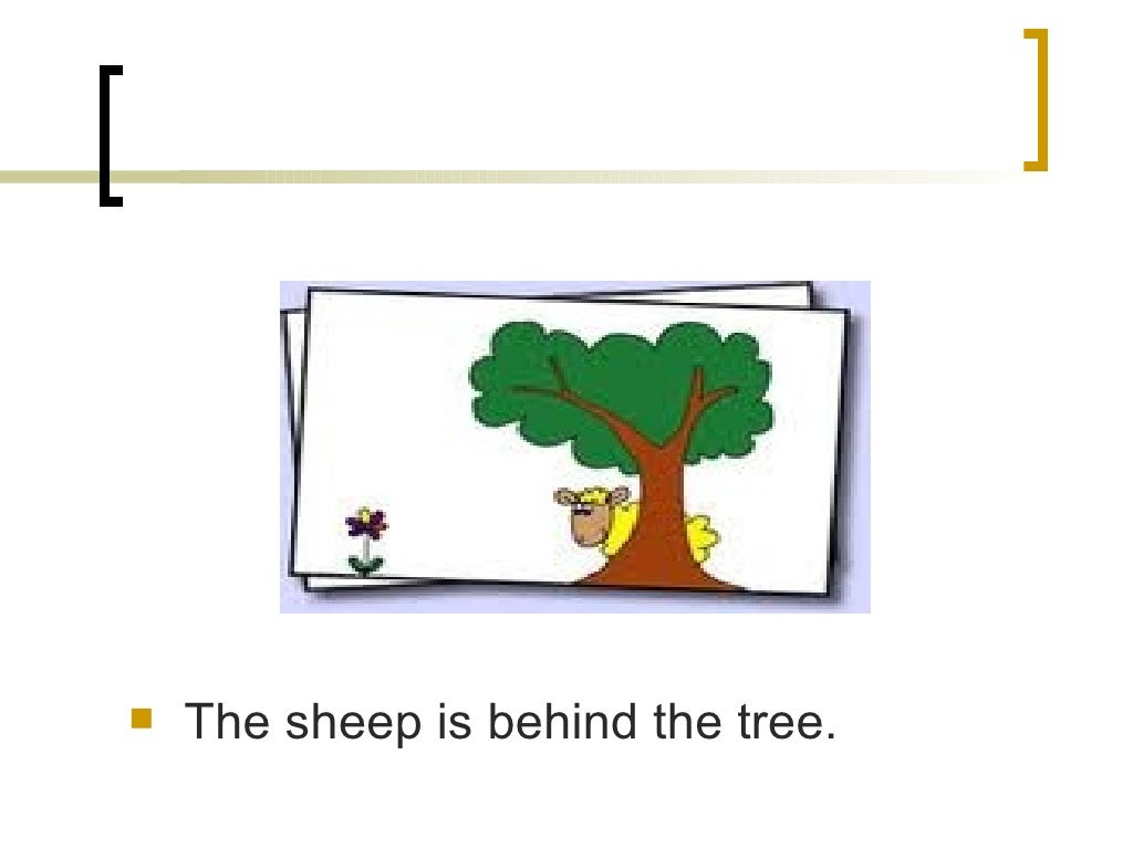 Prepositions of place