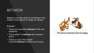PREPOSITIONS OF PLACE and direction.pptx