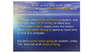 Prepositions s and gerund