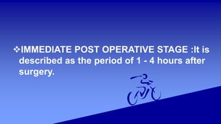 Periode Post Operative pre post.pptx