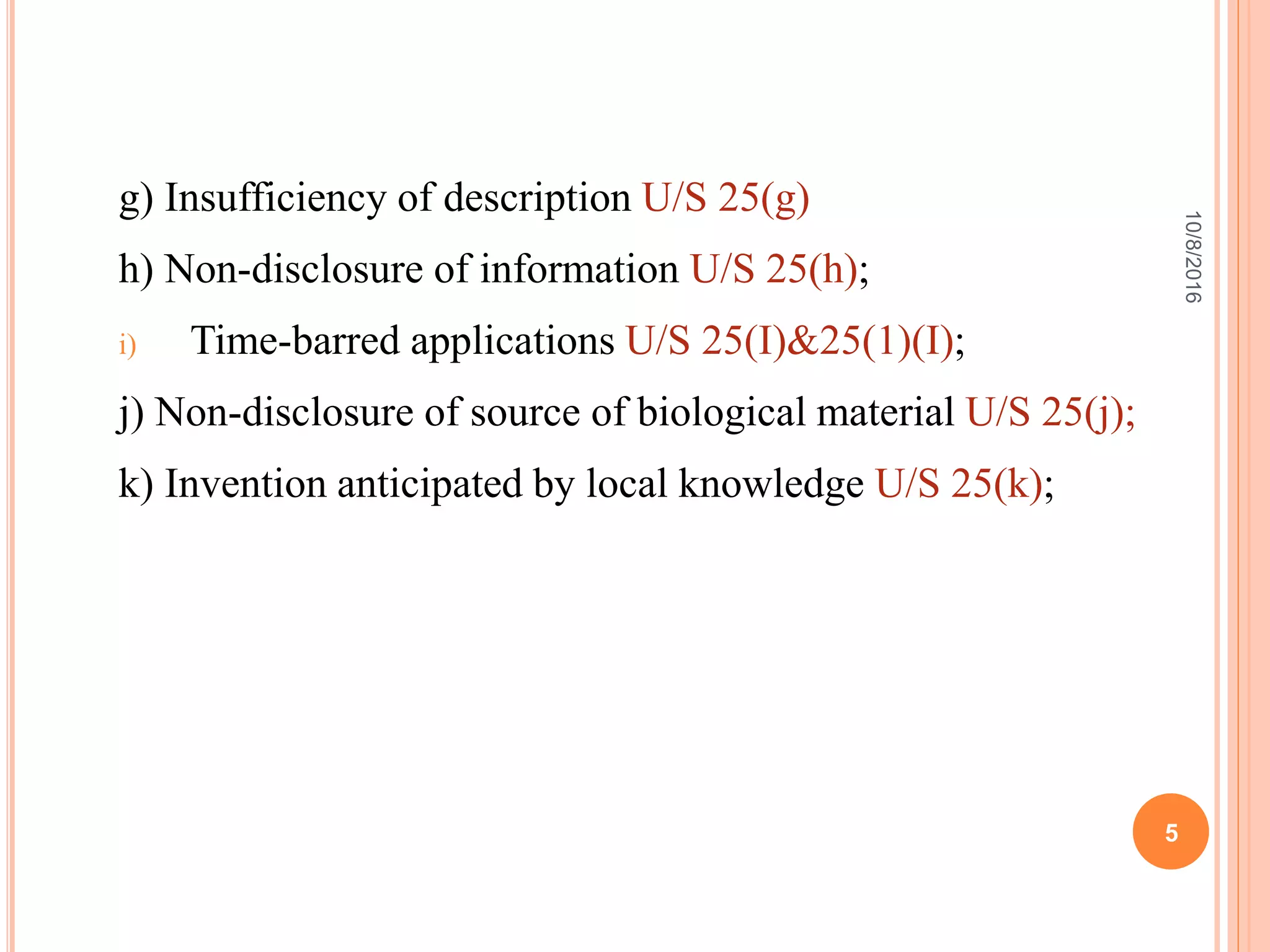 Pregrant and Postgrant opposition ppt | PPTX