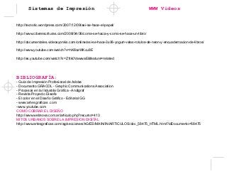 TECNICAS DE IMPRESION