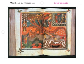 Técnicas de Impresión Arte escrito
 