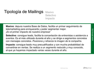 Tipología de Mailings                  Masivo
                                       Selectivo
                           ...