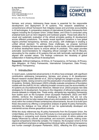 AI Ethics: Integrating Transparency, Fairness, and Privacy in AI ...