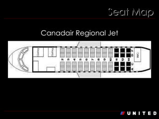 Seat Map Canadair Regional Jet 