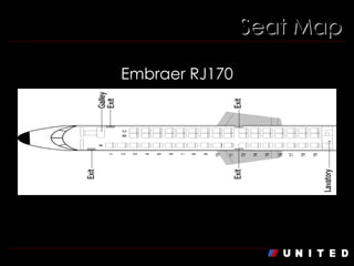 Seat Map Embraer RJ170 