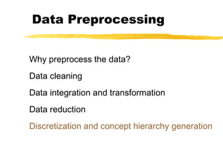 Datapreprocess | PPT