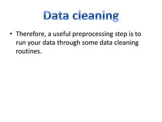 Pre processing | PPTX