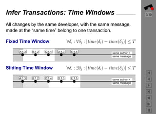 Preprocessing CVS Data for Fine-Grained Analysis