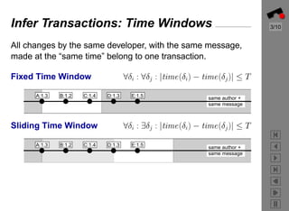 Preprocessing CVS Data for Fine-Grained Analysis