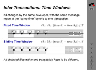 Preprocessing CVS Data for Fine-Grained Analysis