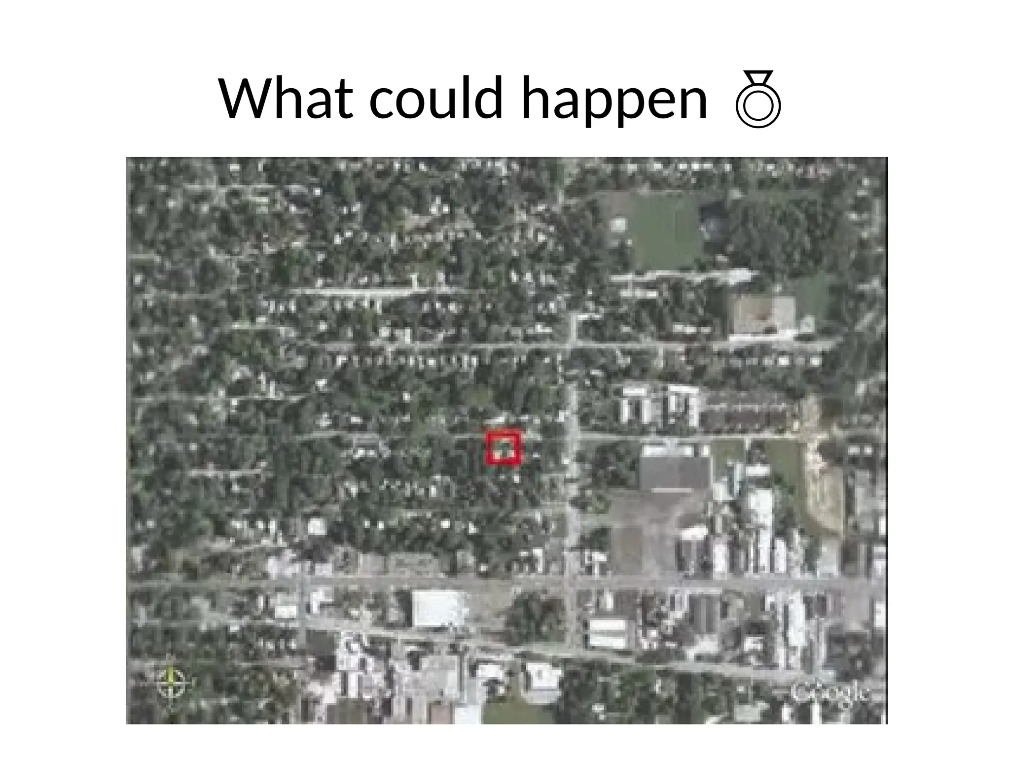 What could happen 
 