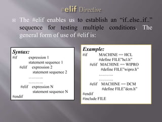 Preprocessor | PPTX | Programming Languages | Computing