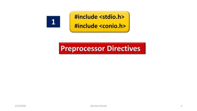 Preprocessor directives | PPT