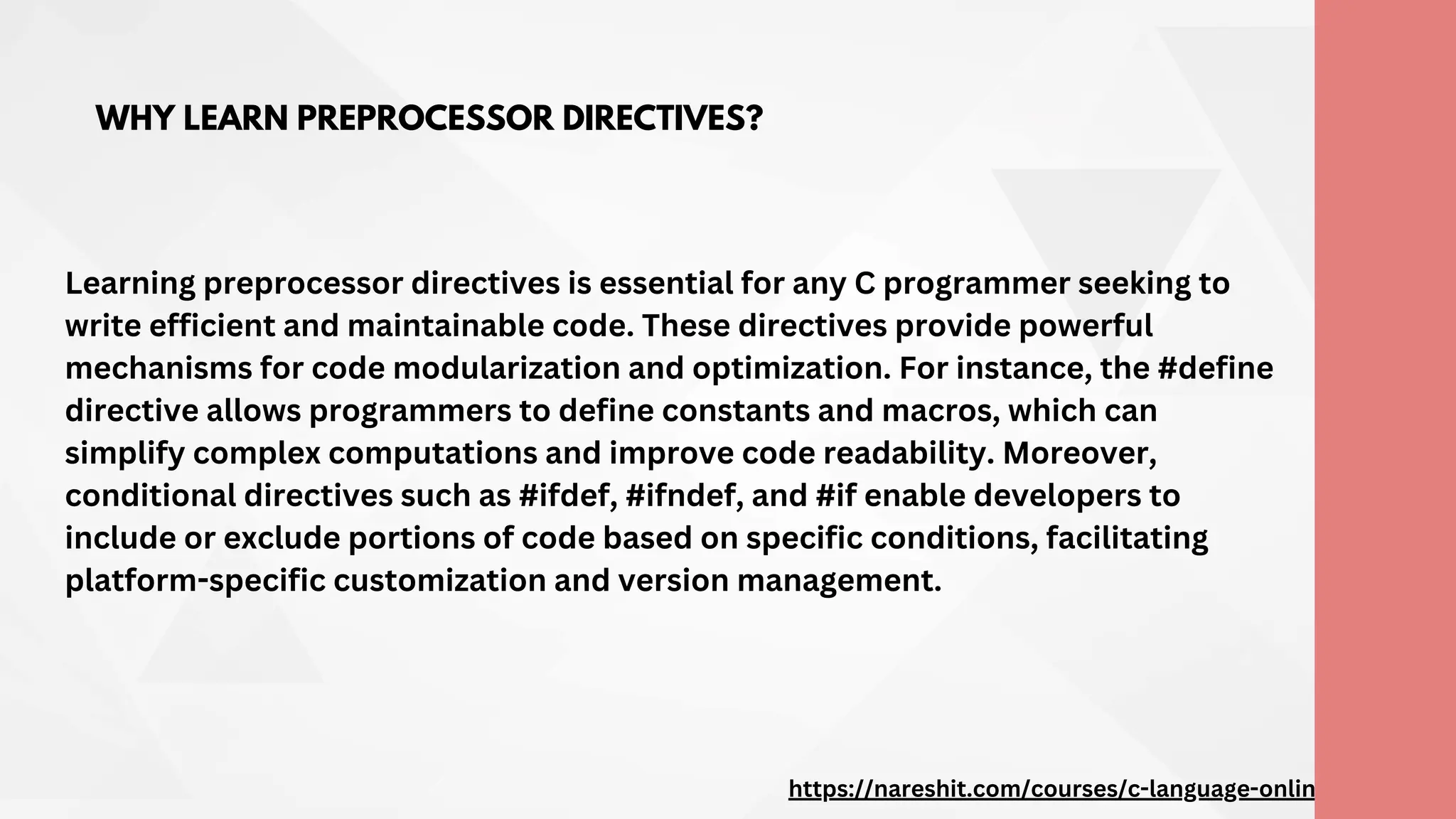 preprocessor directives in C programming.pdf