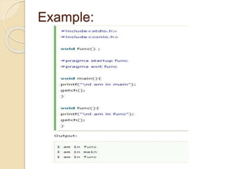 Preprocessor directives in c language | PPT