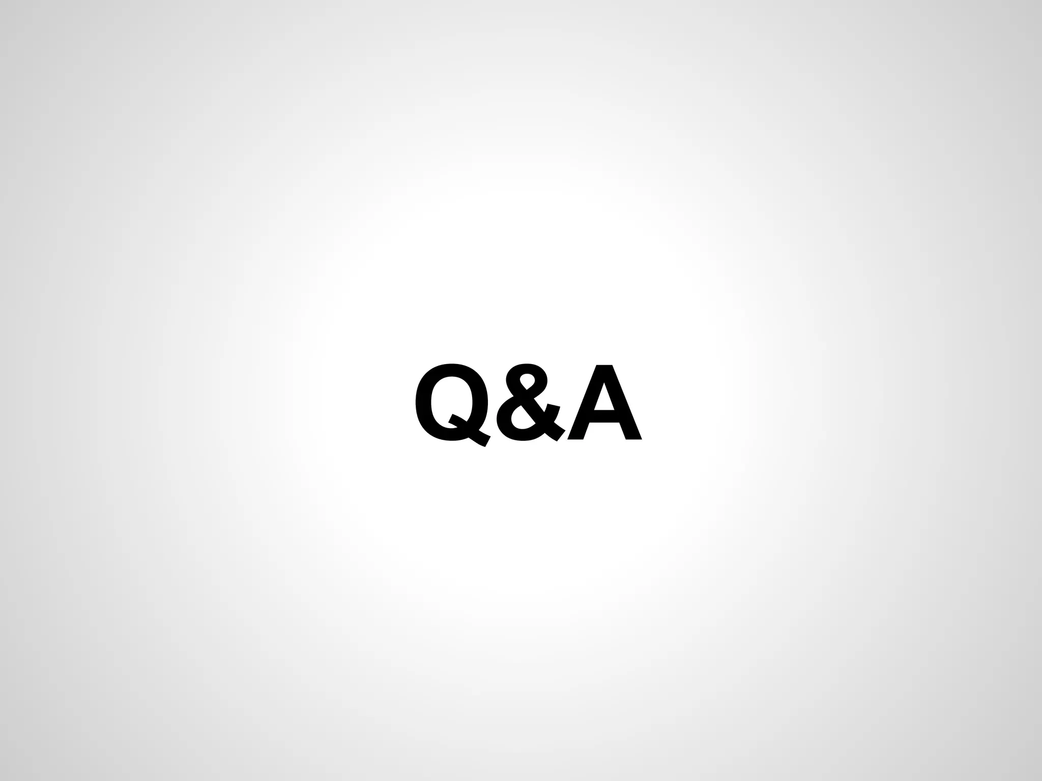 Q&A 