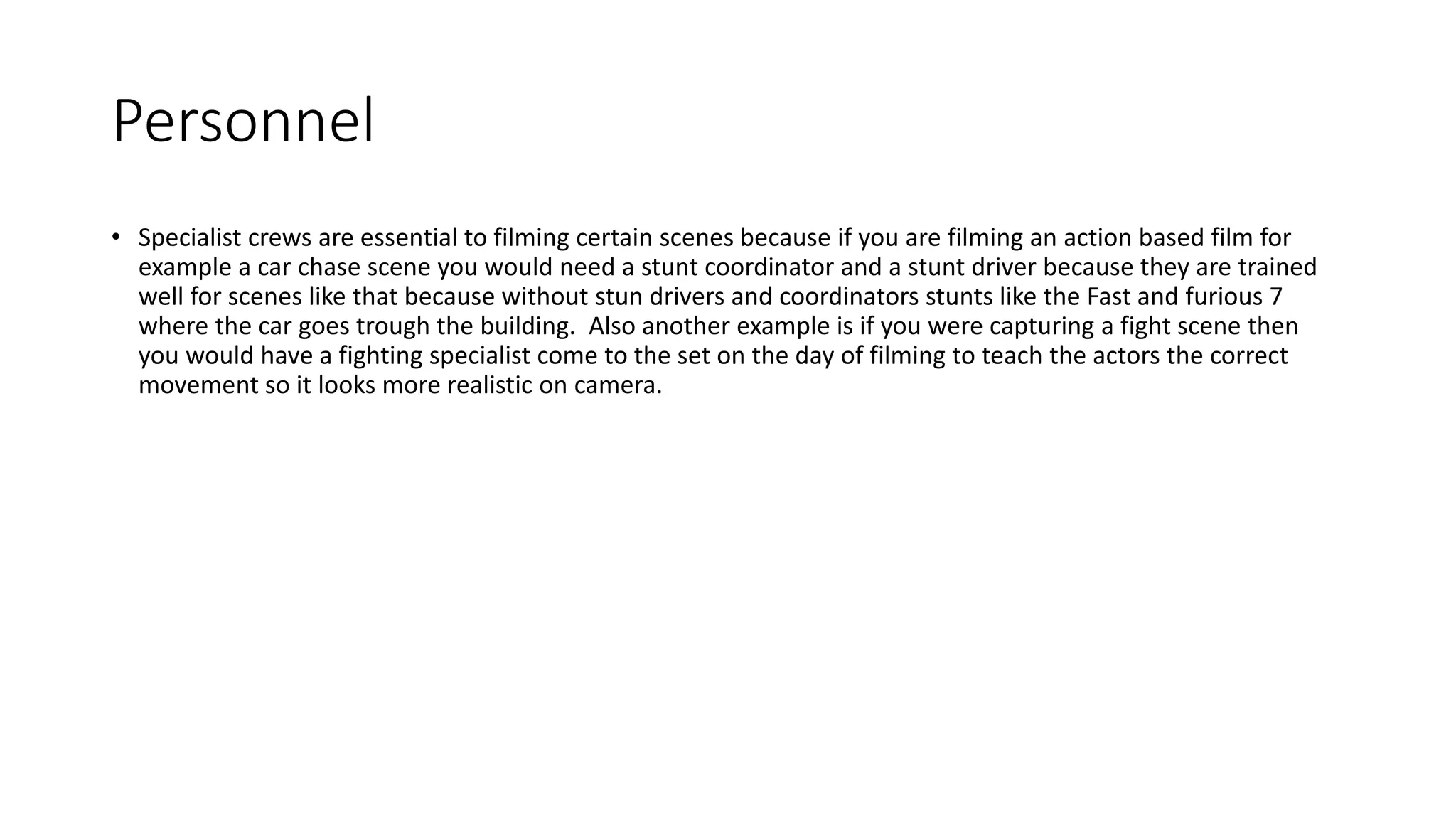 Pre production neil | PPT