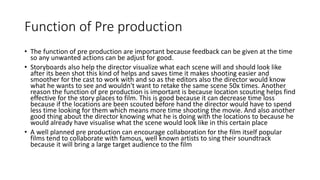 Pre production neil | PPT