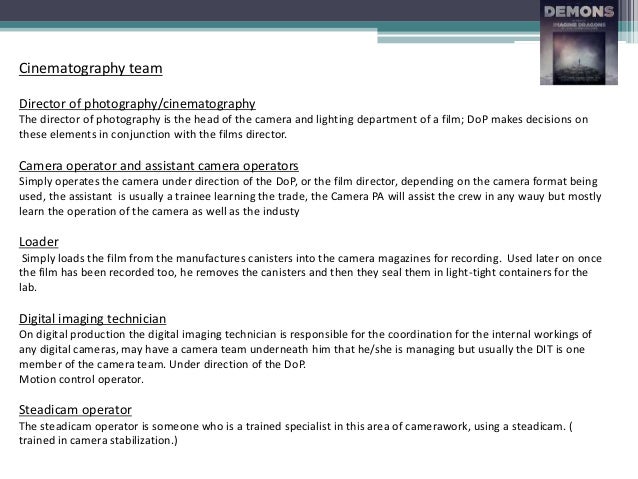 Pre Production Production And Post Production Roles Within A Music V