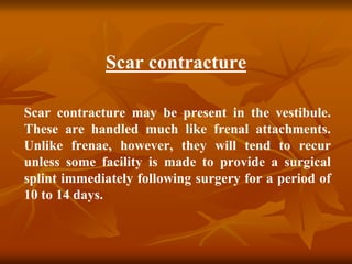 Scar Contraction Preprosthetic surgery.ppt