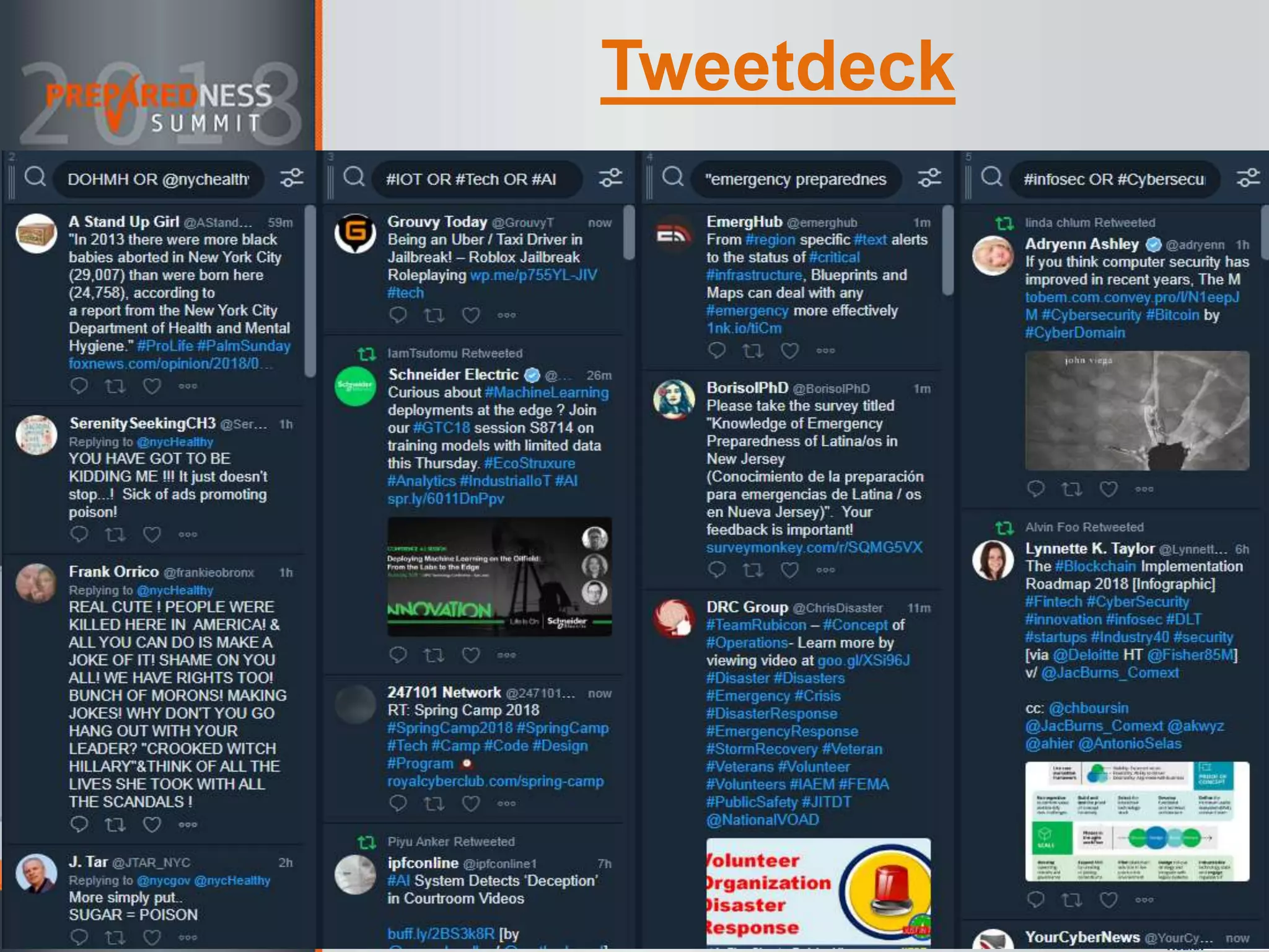 Tweetdeck
 