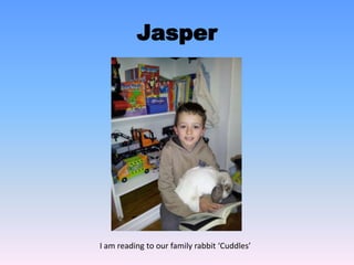 James
My brother Isaac and I have organised our books
 