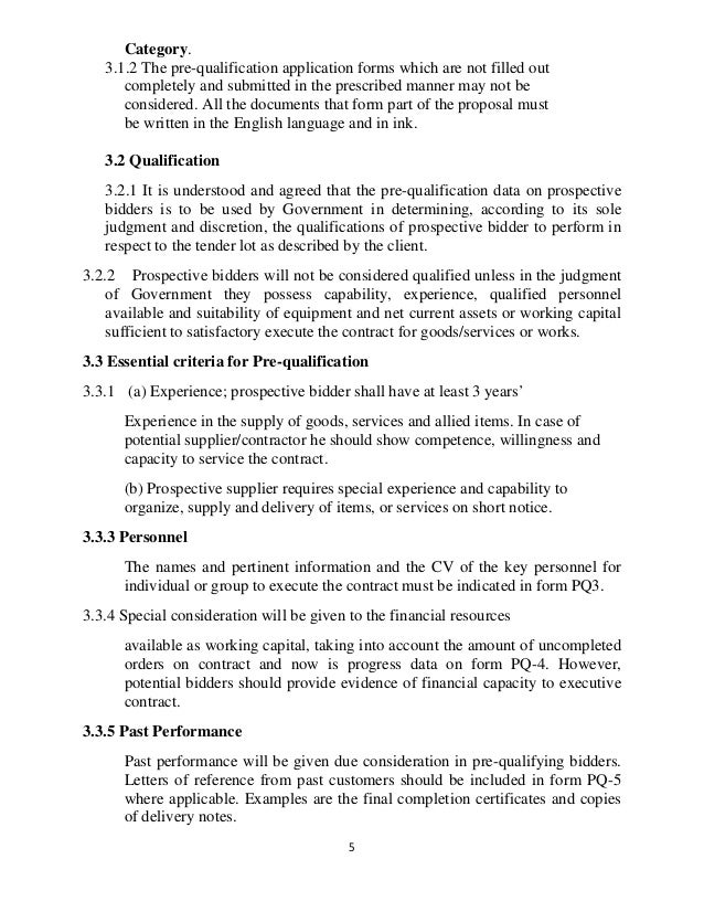 Supplier questionnaire cover letter