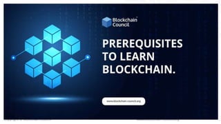Copyright © Blockchain Council www.blockchain-council.org 1
 