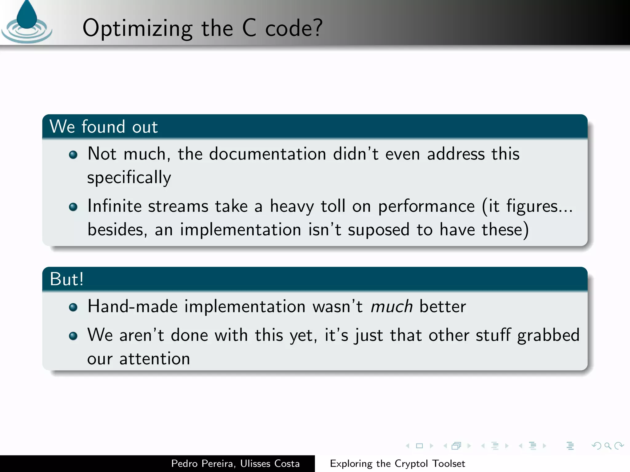 Exploring the Cryptol Toolset