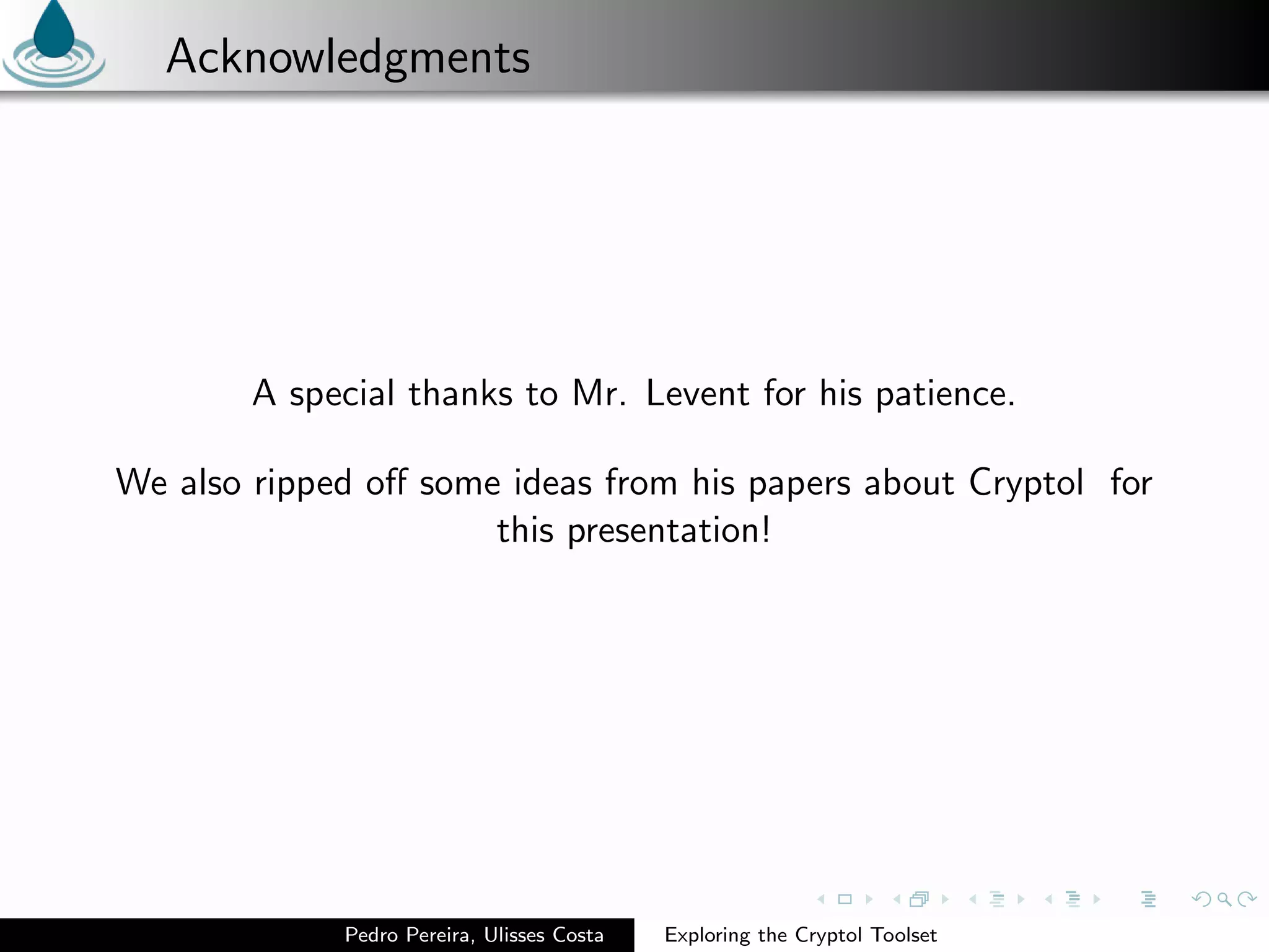 Exploring the Cryptol Toolset