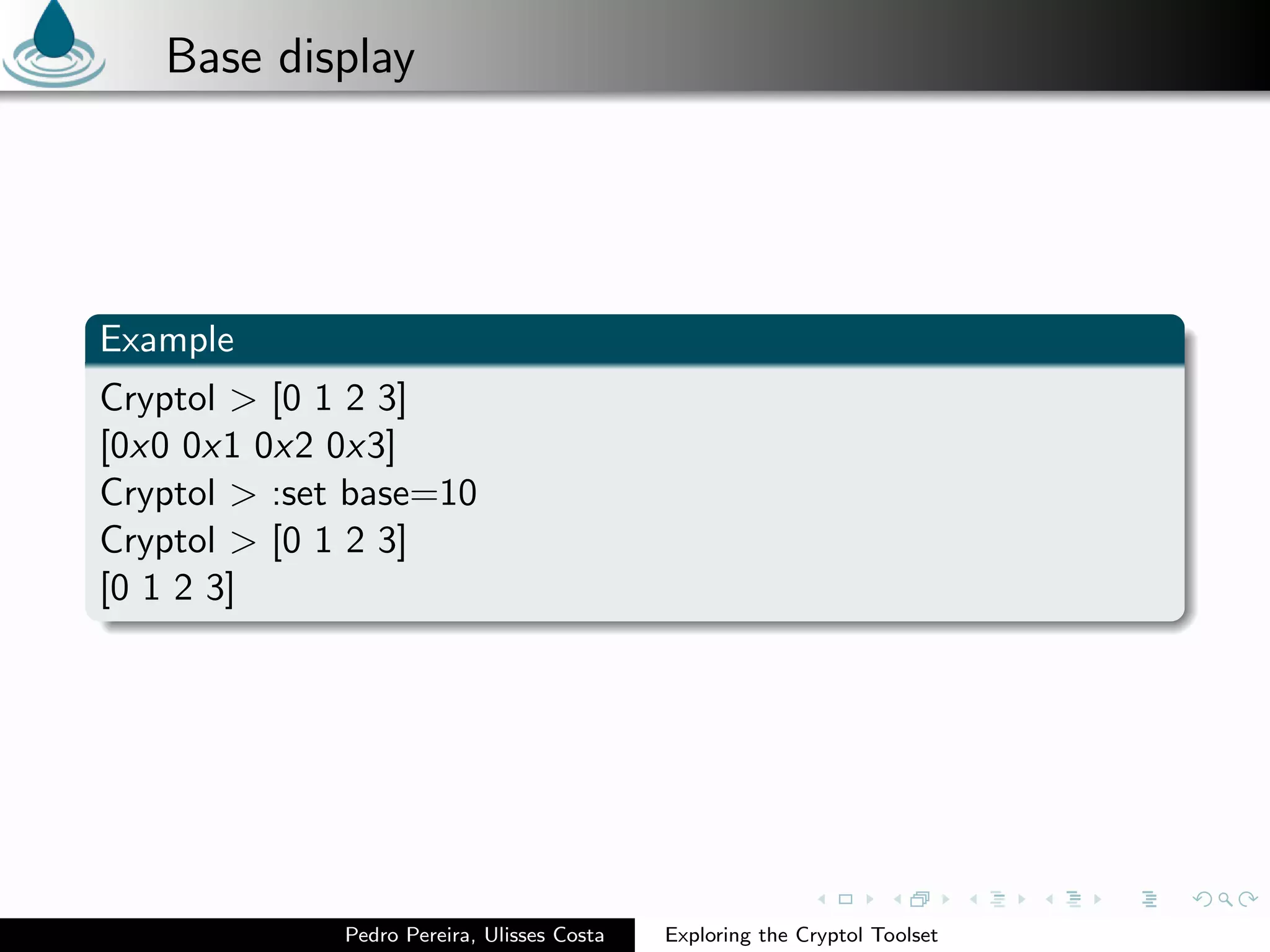 Exploring the Cryptol Toolset