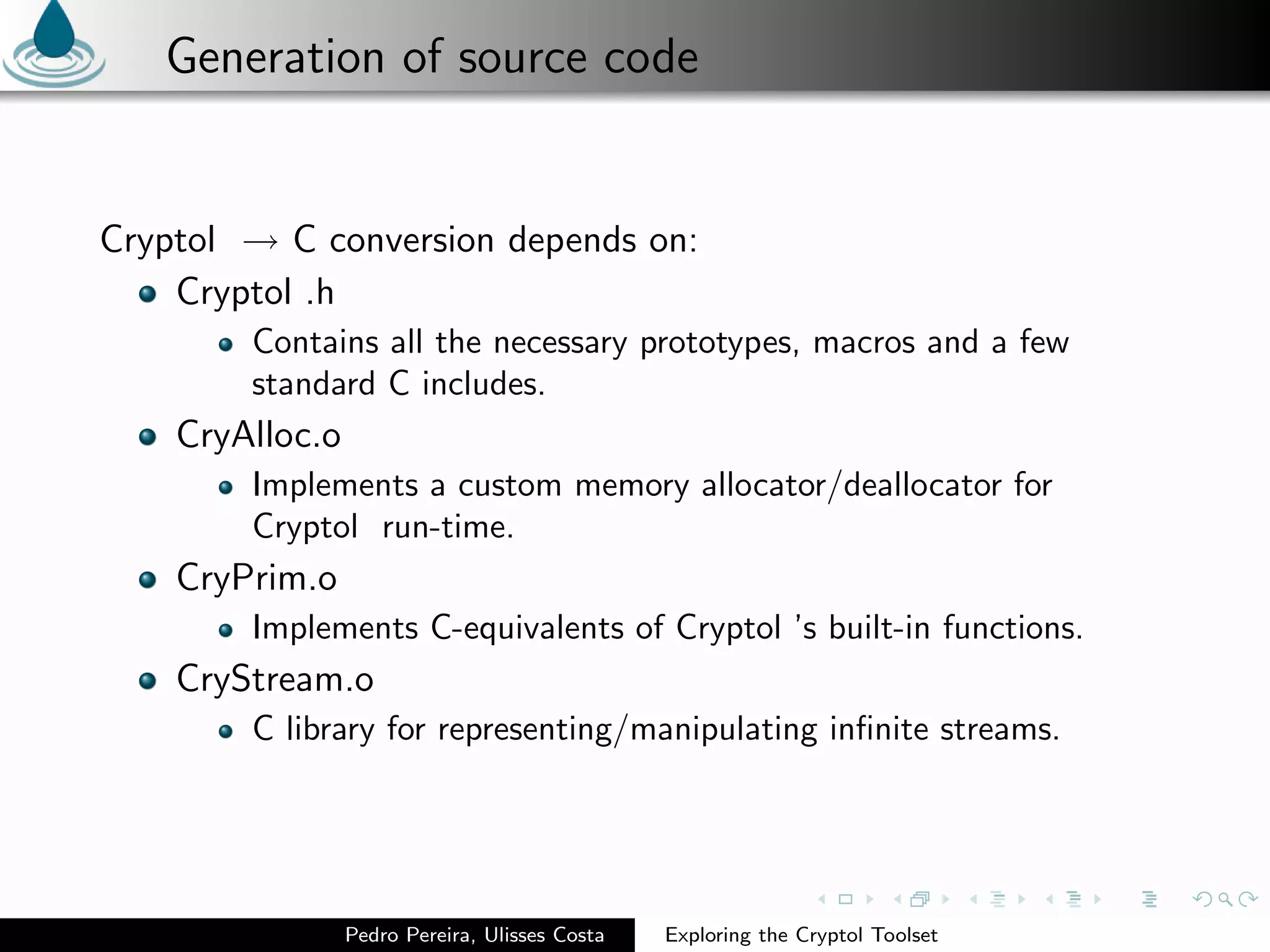 Exploring the Cryptol Toolset